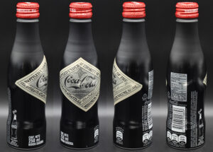 Coca-Cola / 100 Years Of Contour Bottle / Black Image