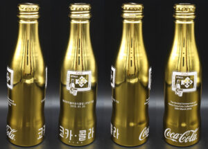 Coca-Cola / 2nd Anniversary Of KCCCC / Club Bottle / Gold Image