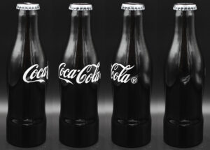 Coca-Cola / Black & White Image