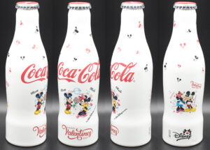 Coca-Cola / Mickey Mouse / Happy Valentines Day / Flowers Image