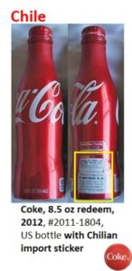 Coke Chile 2012 with Sticker Image