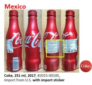 Coke Mexico 2017 with sticker Image