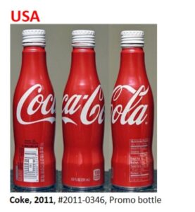 Coke USA Promo bottle 2011 Image