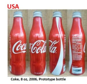 Coke USA 8oz Prototype bottle 2006 Image