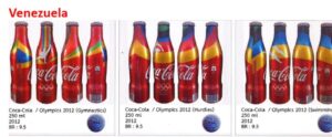 Coke Venezuela Olympics 2012 Set of 3 Image