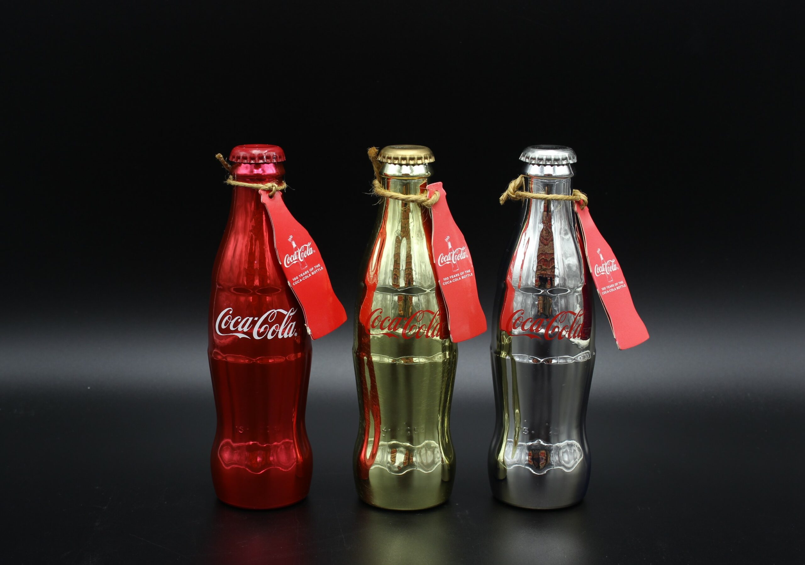 Coca-Cola / 100 Years Of The Coca-Cola Bottle / Red / Gold / Silver / #1 Image