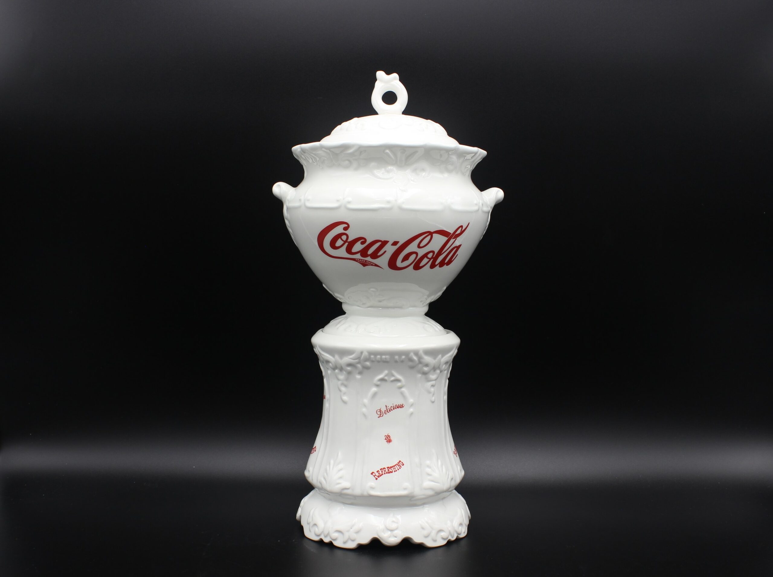 Coca-Cola / Syrup Dispenser Porcelain Image