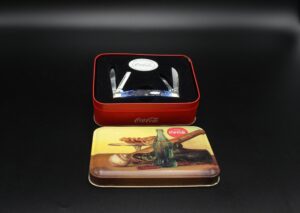 Coca-Cola / Pocket Knife in Metal Box Image