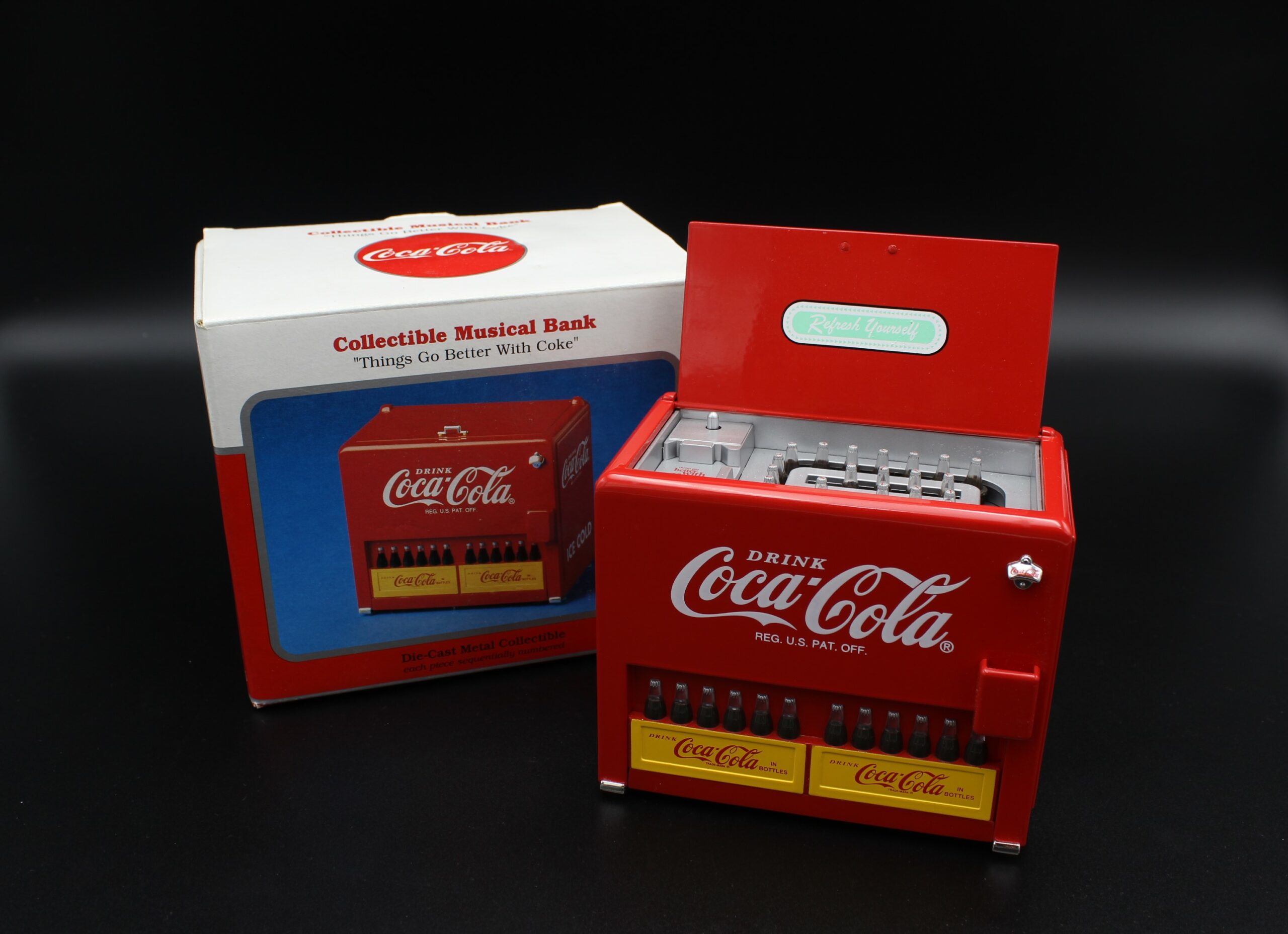 Coca-Cola / Collectible Musical Bank Image