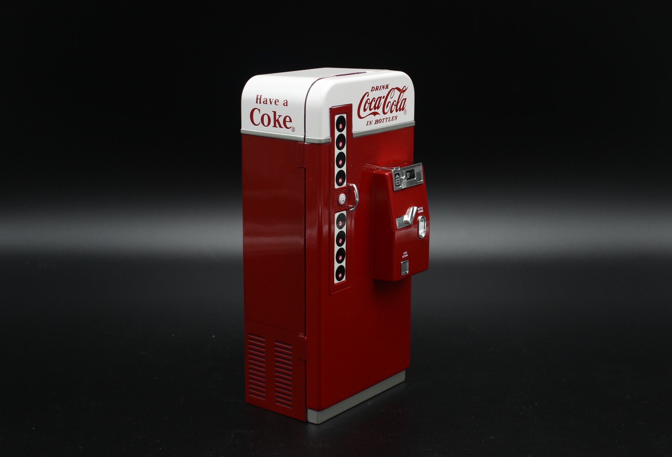 Coca-Cola / Vending Machine Money Bank Metal Image