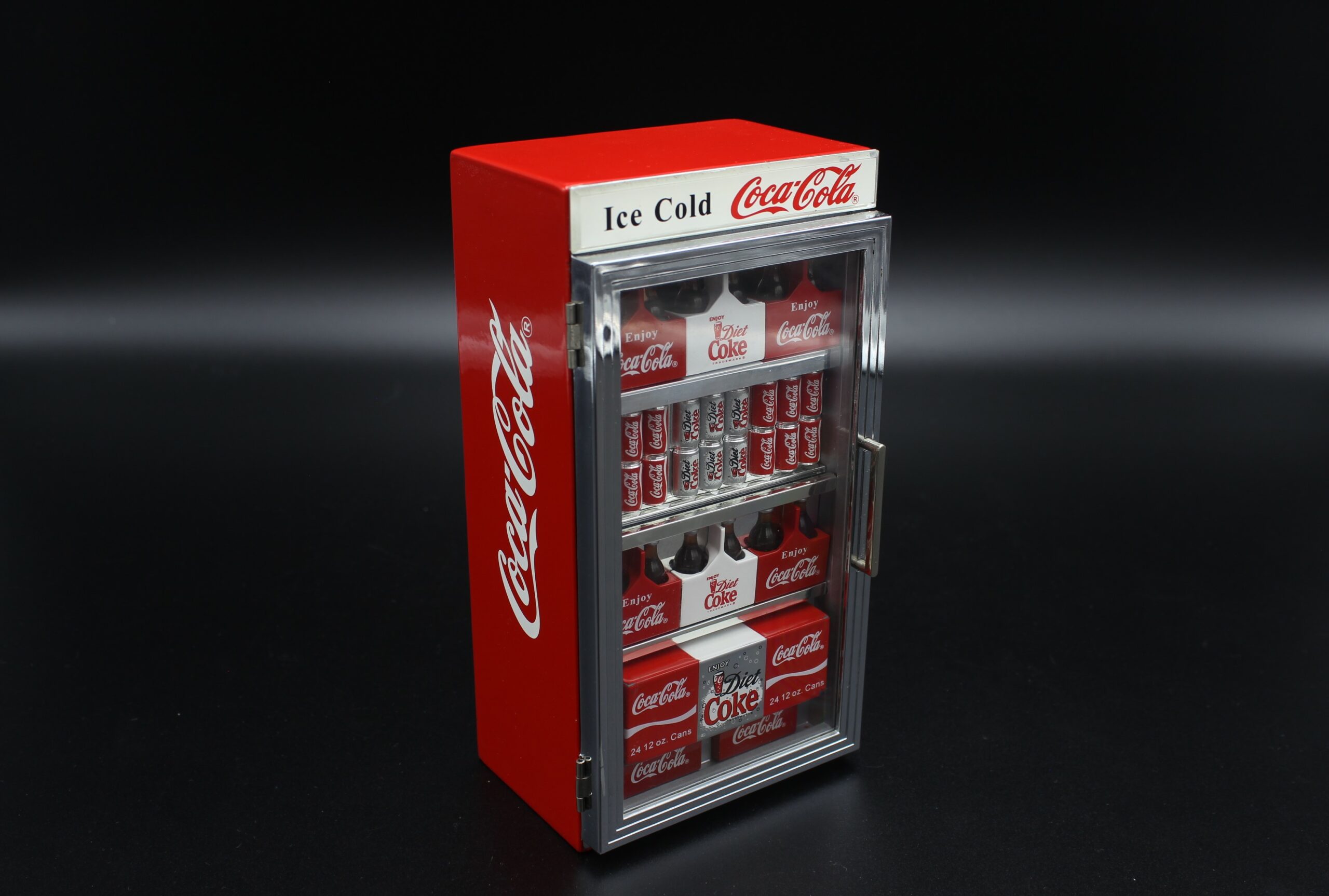 Coca-Cola / Glass Front Cooler Musical Bank Image