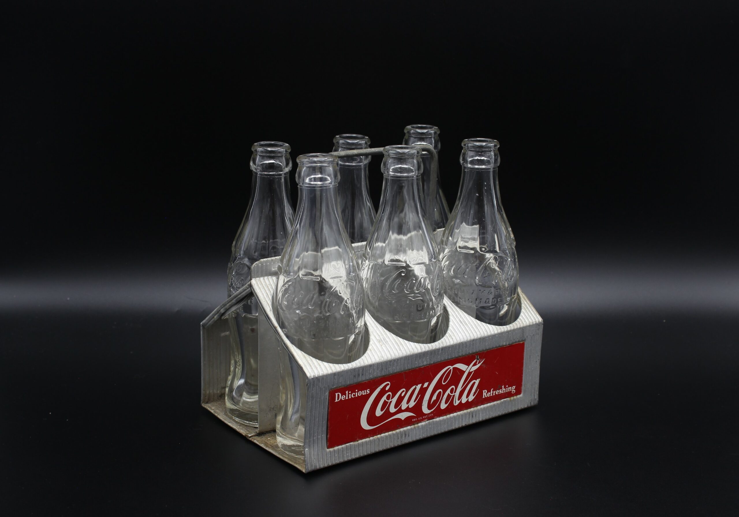 Coca-Cola / Metal Bottle Carrier Image