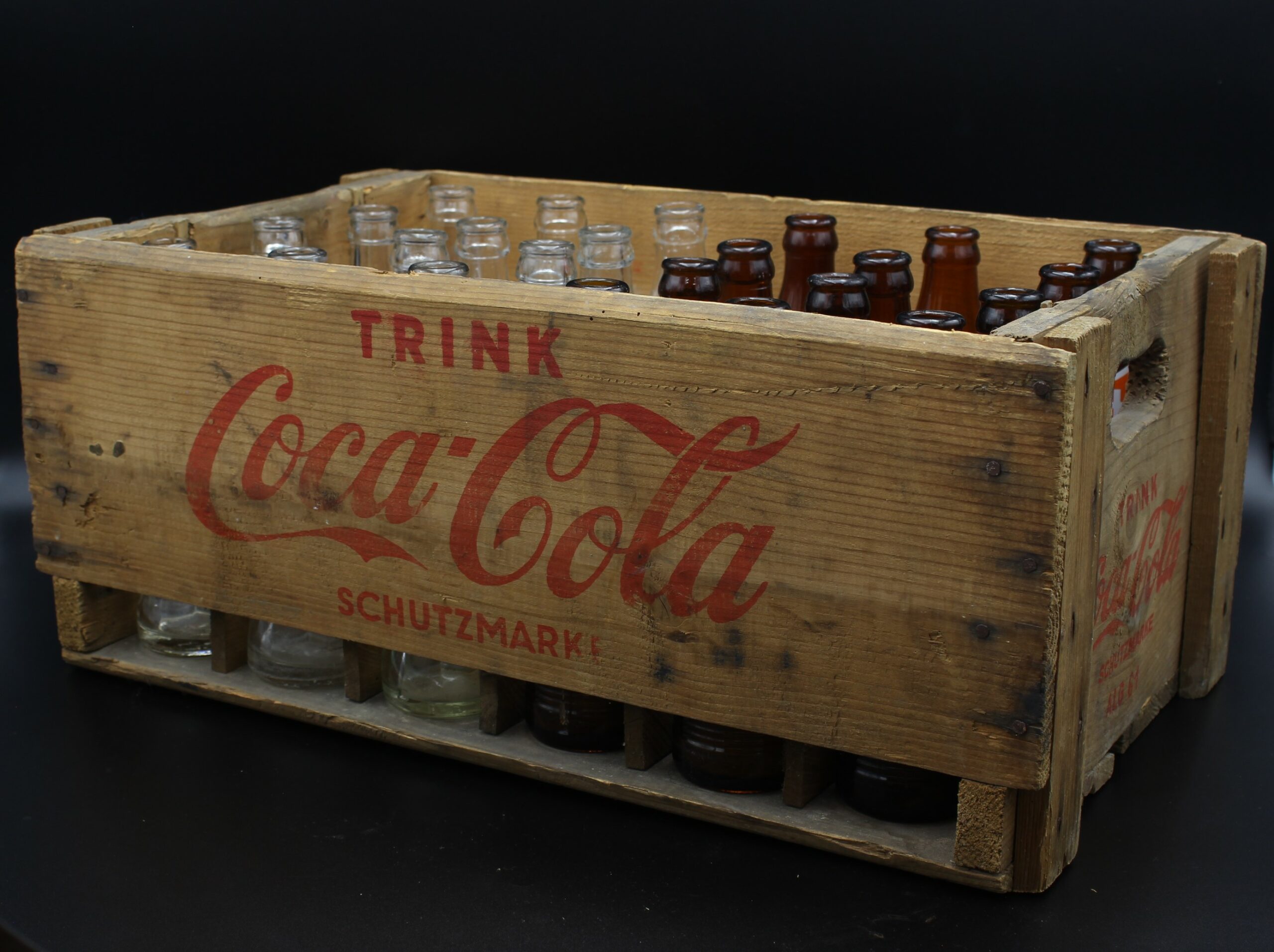 Coca-Cola / Wood Crate / Brown Image