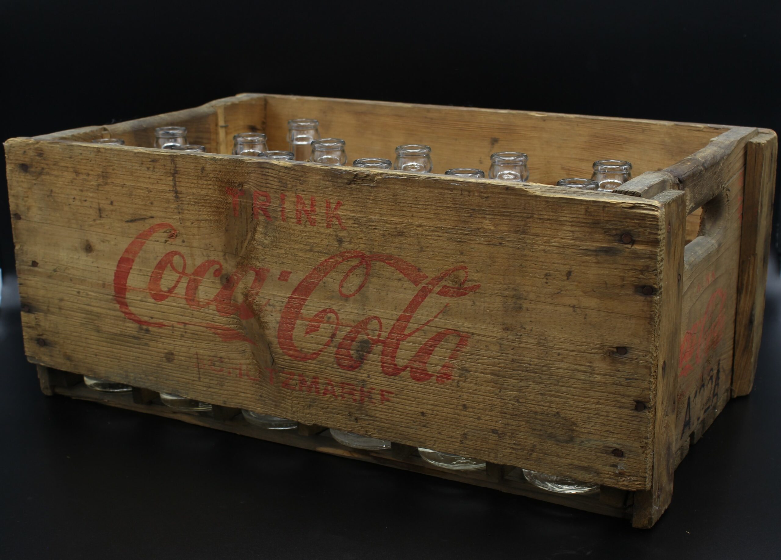 Coca-Cola / Wood Crate / Brown Image