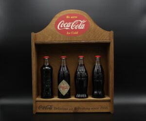 Coca-Cola / Since 1886 Wooden Bottle Display Image