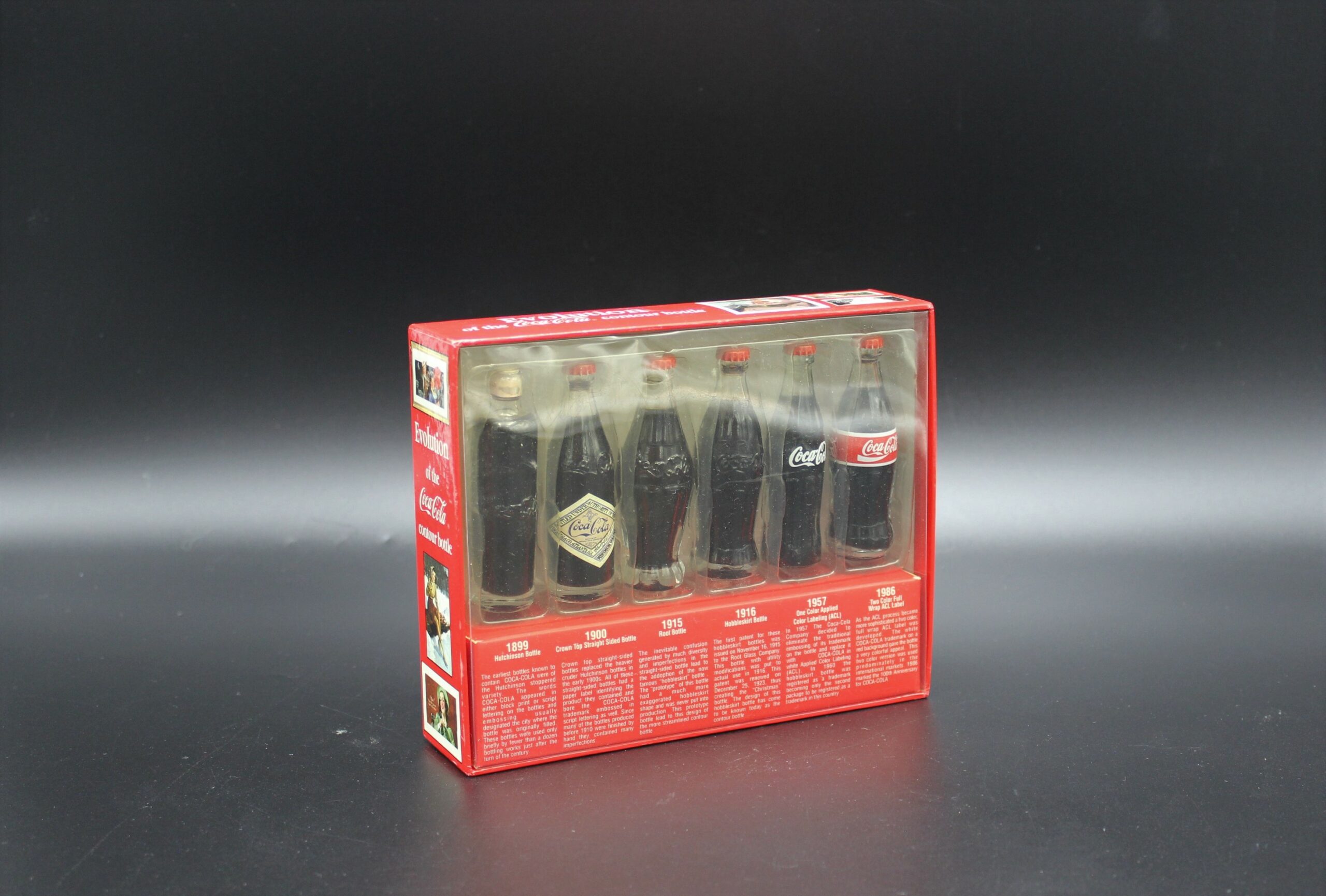 Coca-Cola / Evolution Of The Coca-Cola Contour Bottle / Mini Bottle Set Image