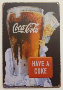 Coca-Cola / Metal Sign / Have A Coke Image