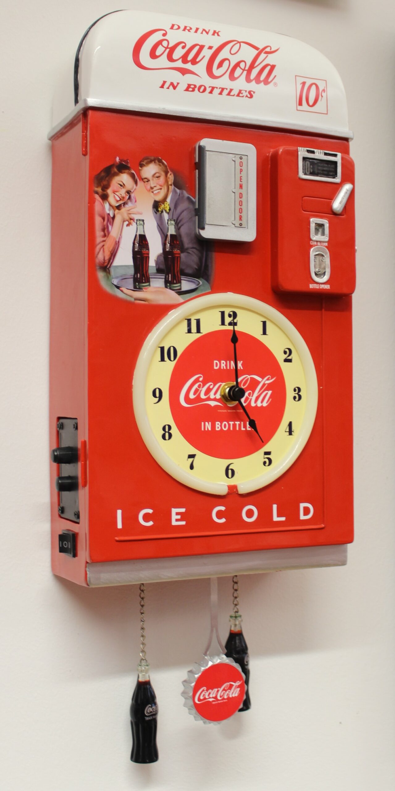 Coca-Cola / Vending Machine Wall Clock Image