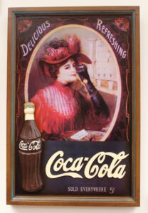 Coca-Cola / 3D Wood Picture / Delicious Refreshing Image