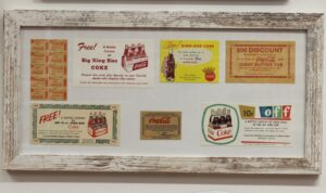 Coca-Cola / Framed Picture / With Coupons Image