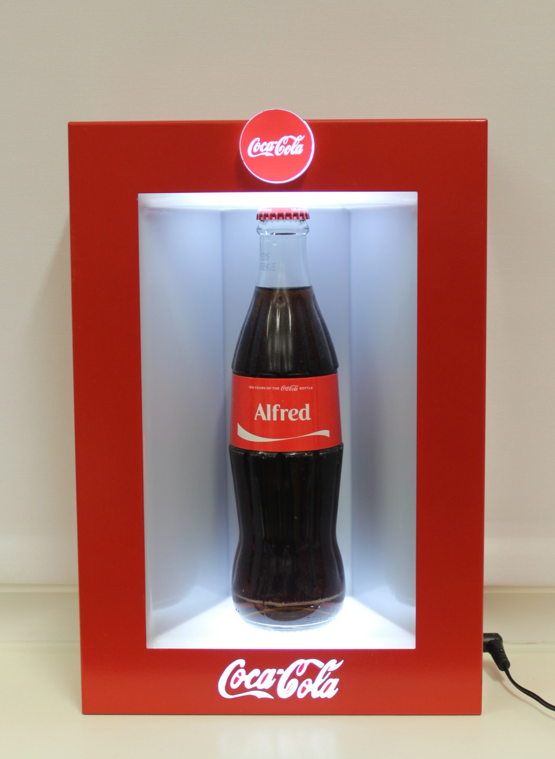 Coca-Cola / Lighted Bottle Display Image