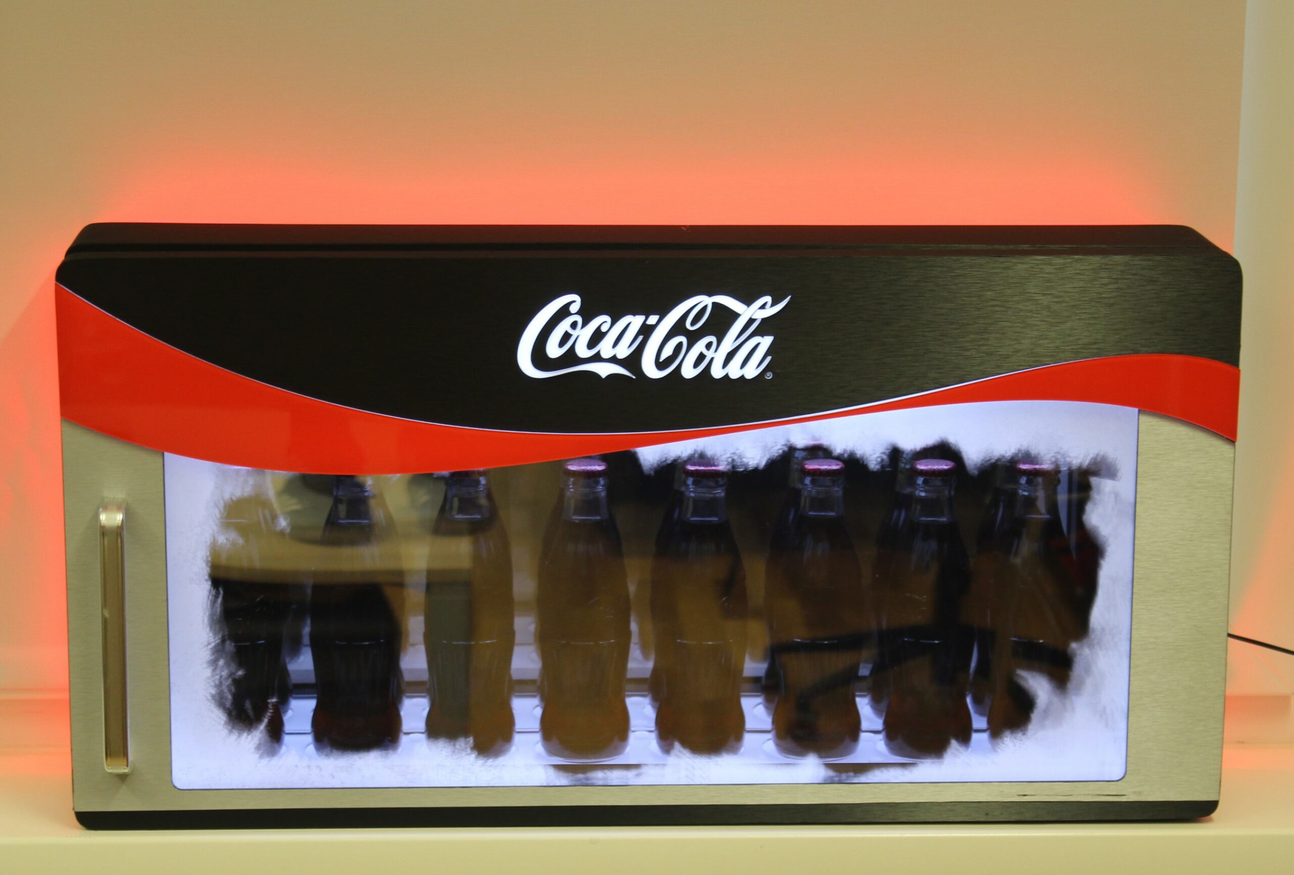 Coca-Cola / Lighted Fake Fridge Display Image