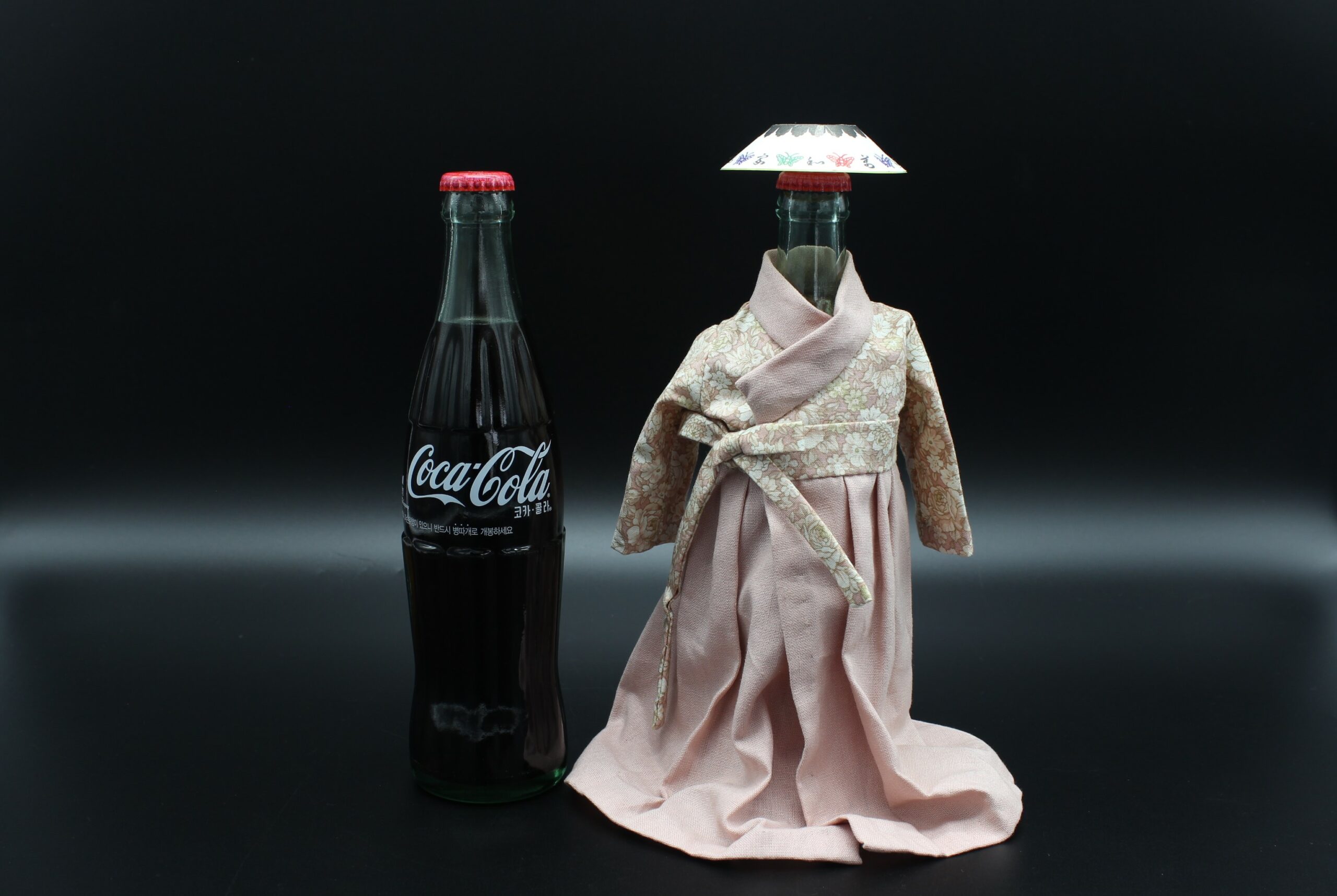 Coca-Cola / Bottle With Korean Traditional Clothing Image