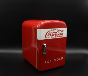 Coca-Cola / Mini Fridge / Drink Coca-Cola Ice Cold Image