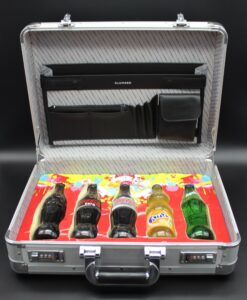 Coca-Cola / Glass Bottles With Aluminium Attache Case Image