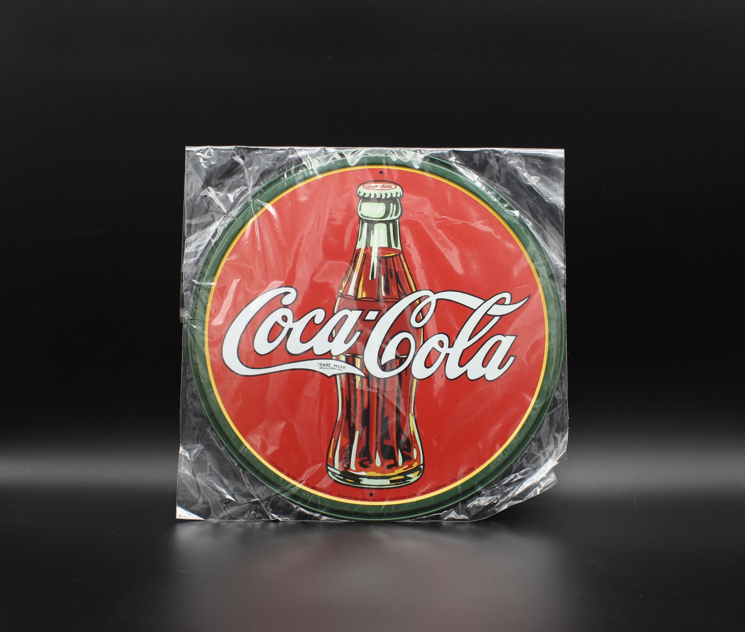 Coca-Cola / Metal Sign / Contour Bottle Image