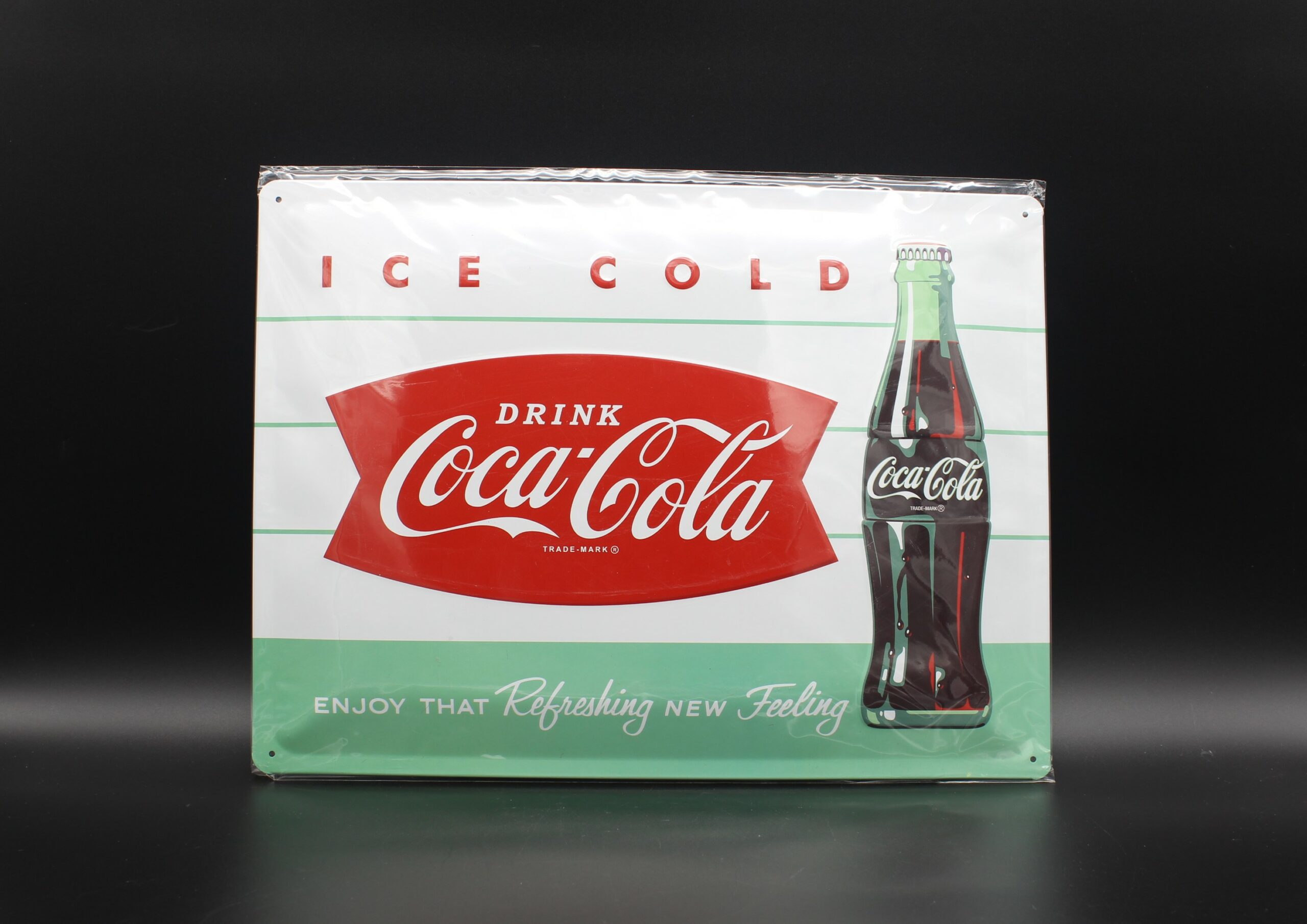 Coca-Cola / Metal Sign / Ice Cold Image