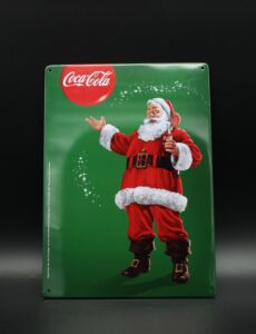 Coca-Cola / Metal Sign / Santa Claus Image