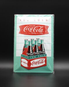 Coca-Cola / Metal Sign / Ice Cold Image