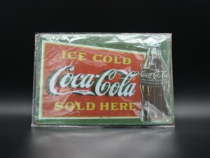 Coca-Cola / Metal Sign / Ice Cold Sold Here Image