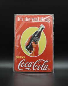 Coca-Cola / Metal Sign / It