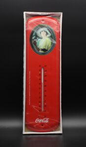 Coca-Cola / Metal Sign / Thermometer Image