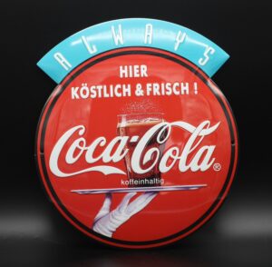 Coca-Cola / Metal Sign / Always Hier Köstlich & Frisch! Image