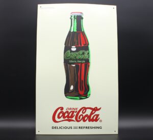 Coca-Cola / Metal Sign / Delicious And Refreshing Image