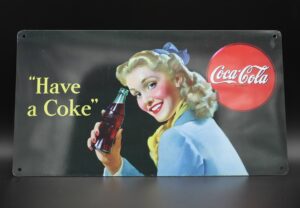 Coca-Cola / Metal Sign / Have A Coke Image