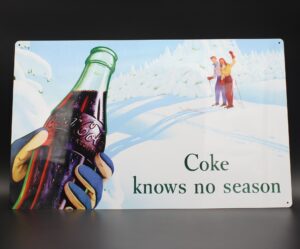 Coca-Cola / Metal Sign / Coke Knows No Season Image