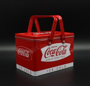 Coca-Cola / Metal Box Sign Of Good Taste Image