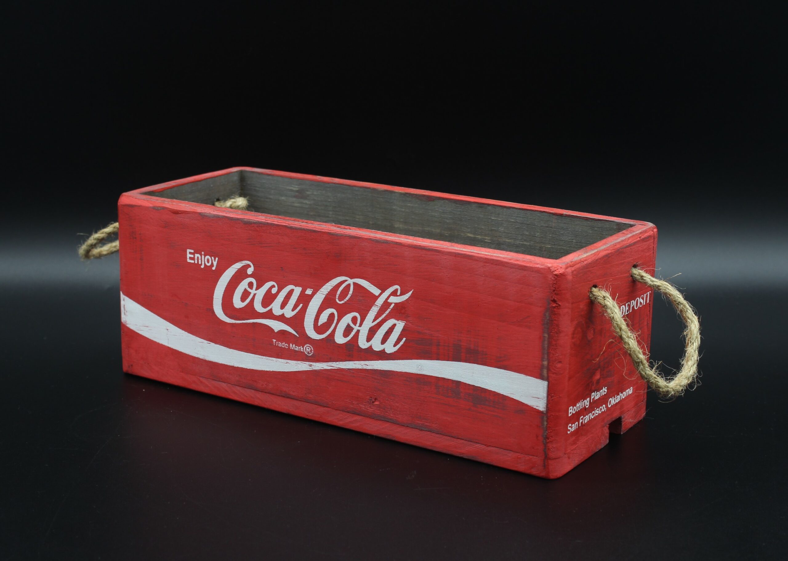 Coca-Cola / Wood Box / Red Image