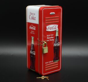 Coca-Cola / Metal Box With Lock Image