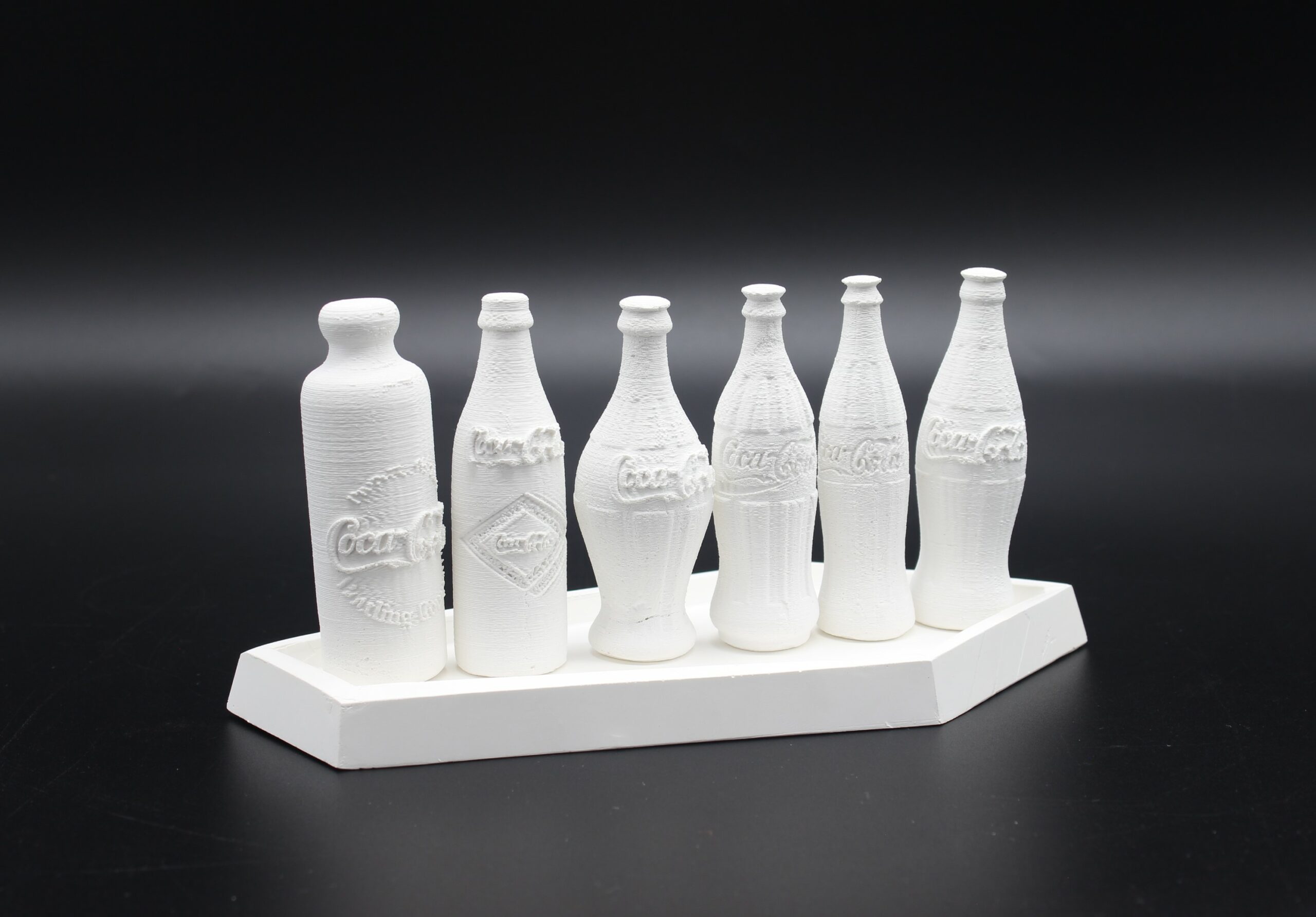 Coca-Cola / Plaster Mini Bottle Set Image