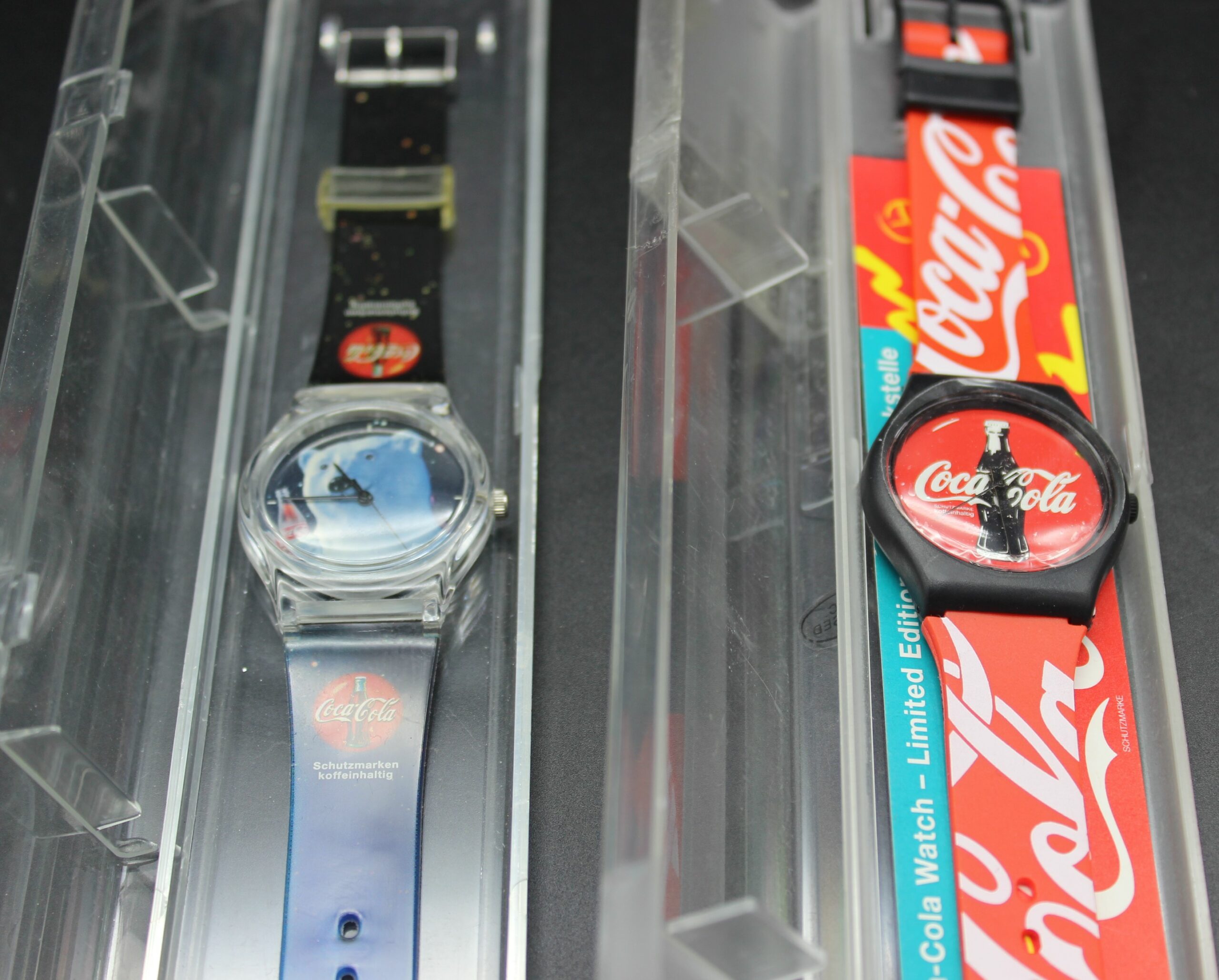 Coca-Cola / 2 Watches Polar Bear And Coke Bottle Image