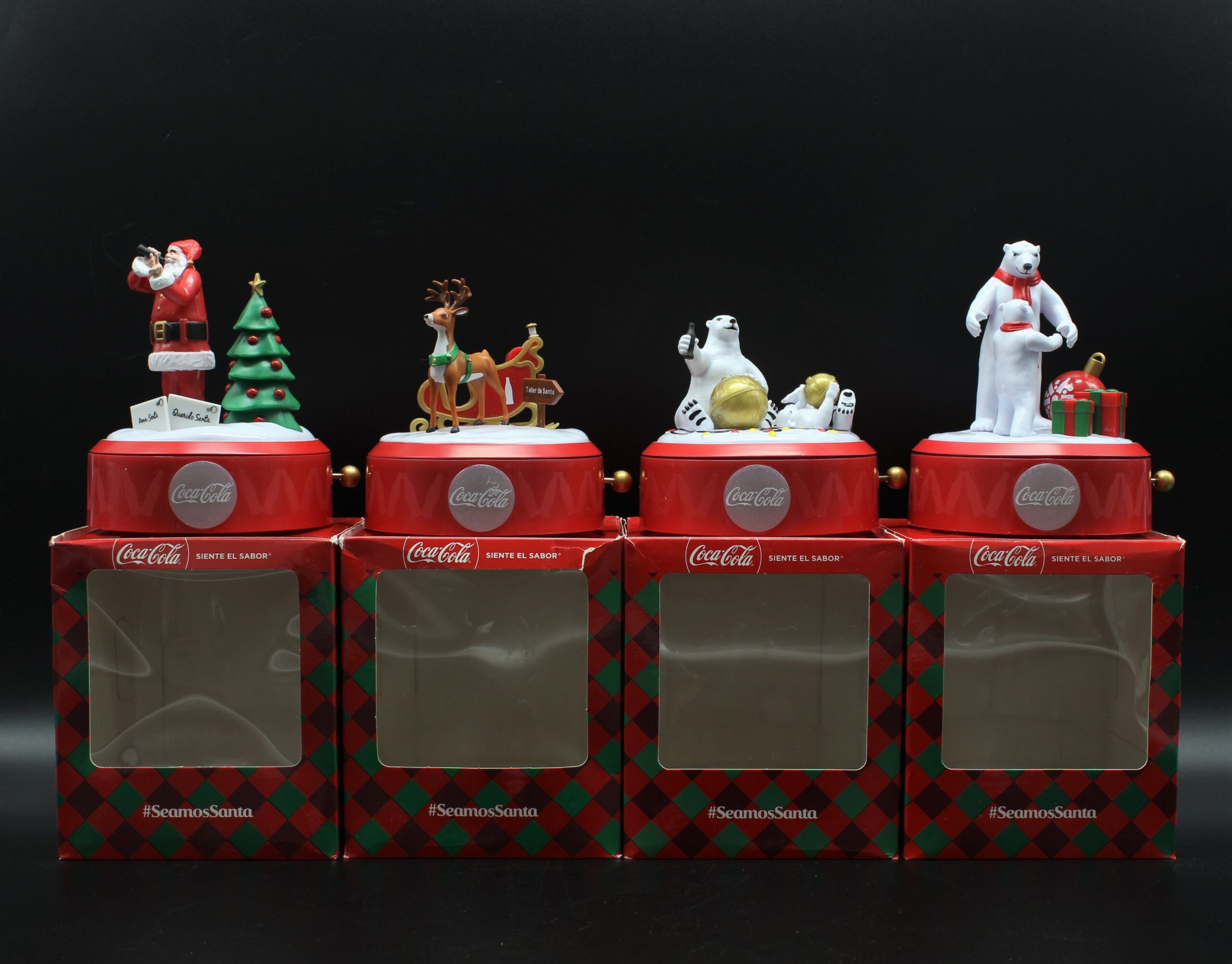 Coca-Cola / Musical / Seamos Santa / Set Of 4 Image