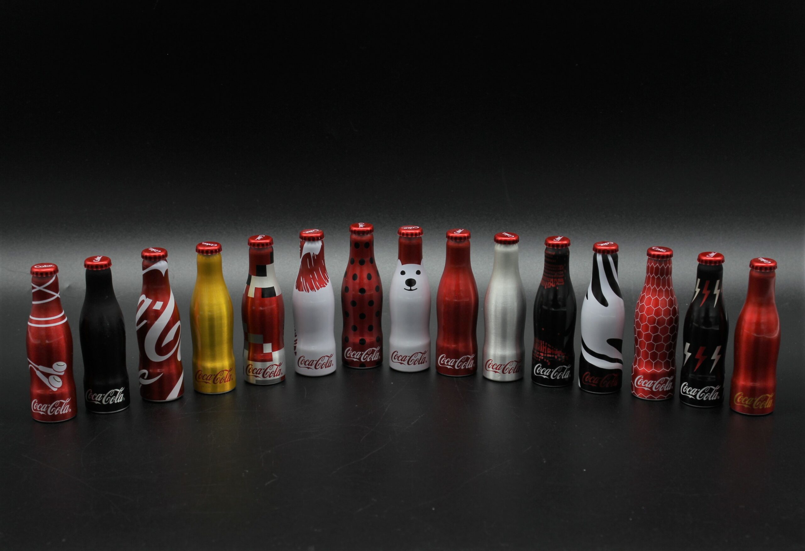 Coca-Cola / Mini Aluminium Bottles Personalize Names Image