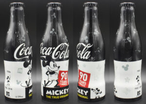 Coca-Cola / 90 Years Mickey / Black White Image