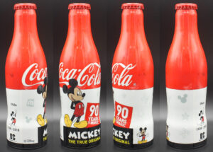 Coca-Cola / 90 Years Mickey / Red White Image