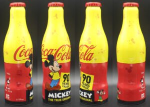 Coca-Cola / 90 Years Mickey / Yellow Red Image